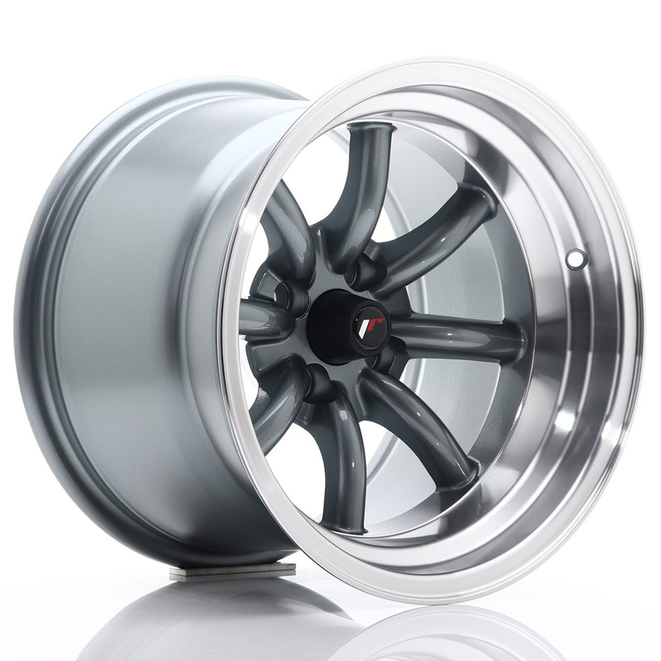 Japan Racing JR Wheels JR19 15x10.5 ET-32 4x100 Gun metal