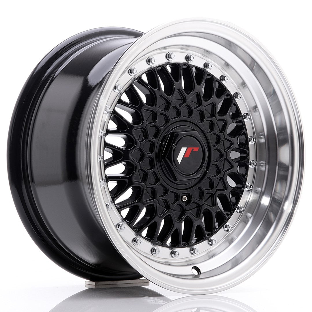 Japan Racing JR Wheels JR9 15x8 ET20 4x100 4x108 Black