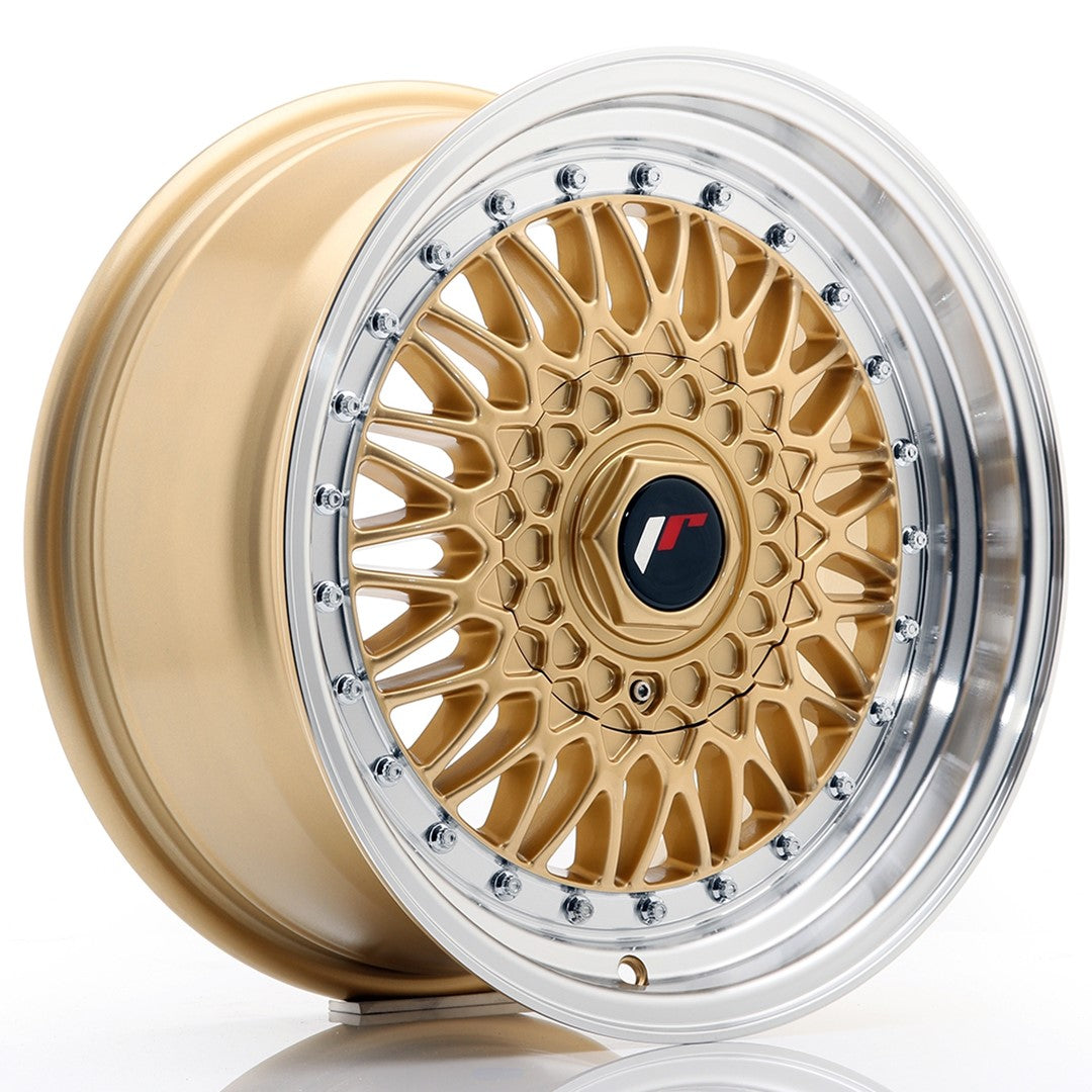 Japan Racing JR Wheels JR9 16x7.5 ET25 4x100 4x108 Gold