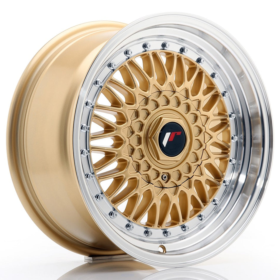 Japan Racing JR Wheels JR9 16x7.5 ET25 4x100 4x108 Gold