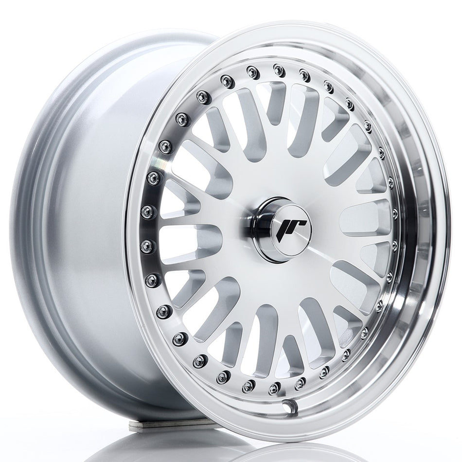 Japan Racing JR Wheels JR10 15x7 ET30 CUSTOM PCD Silver