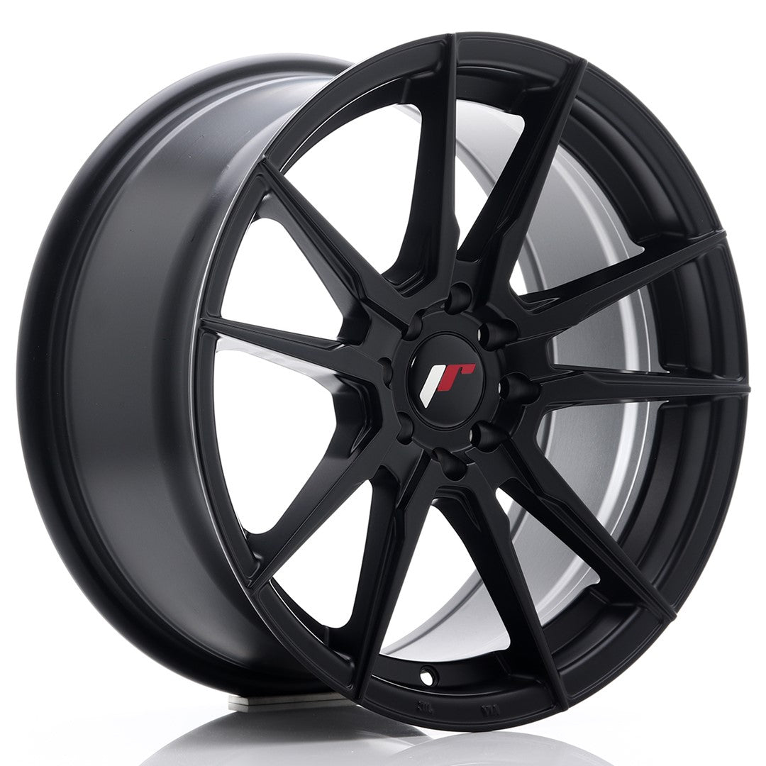Japan Racing JR Wheels JR21 17x8 ET35 5x108 5x112 Black
