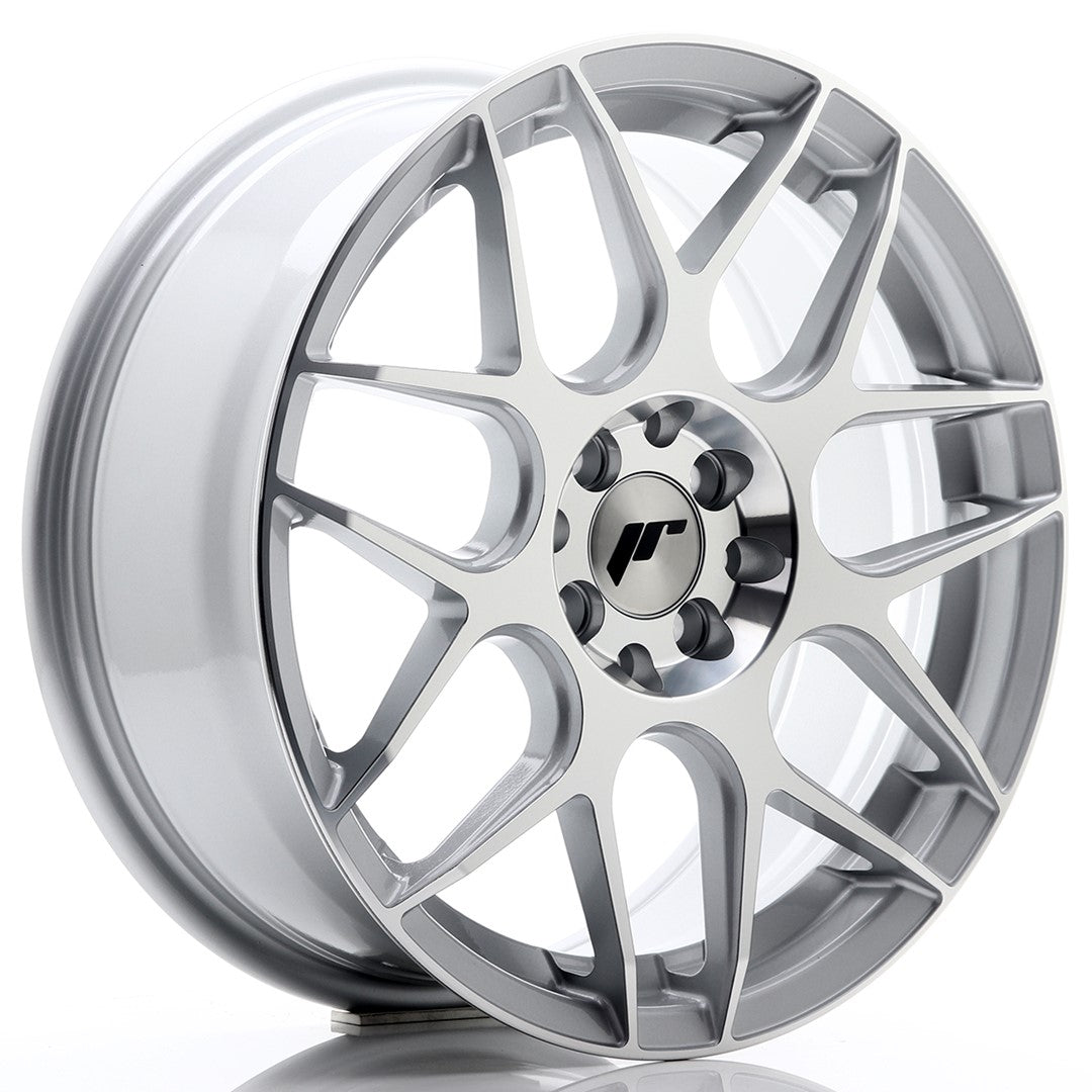 Japan Racing JR Wheels JR18 17x7 ET40 5x100 5x114.3 Silver