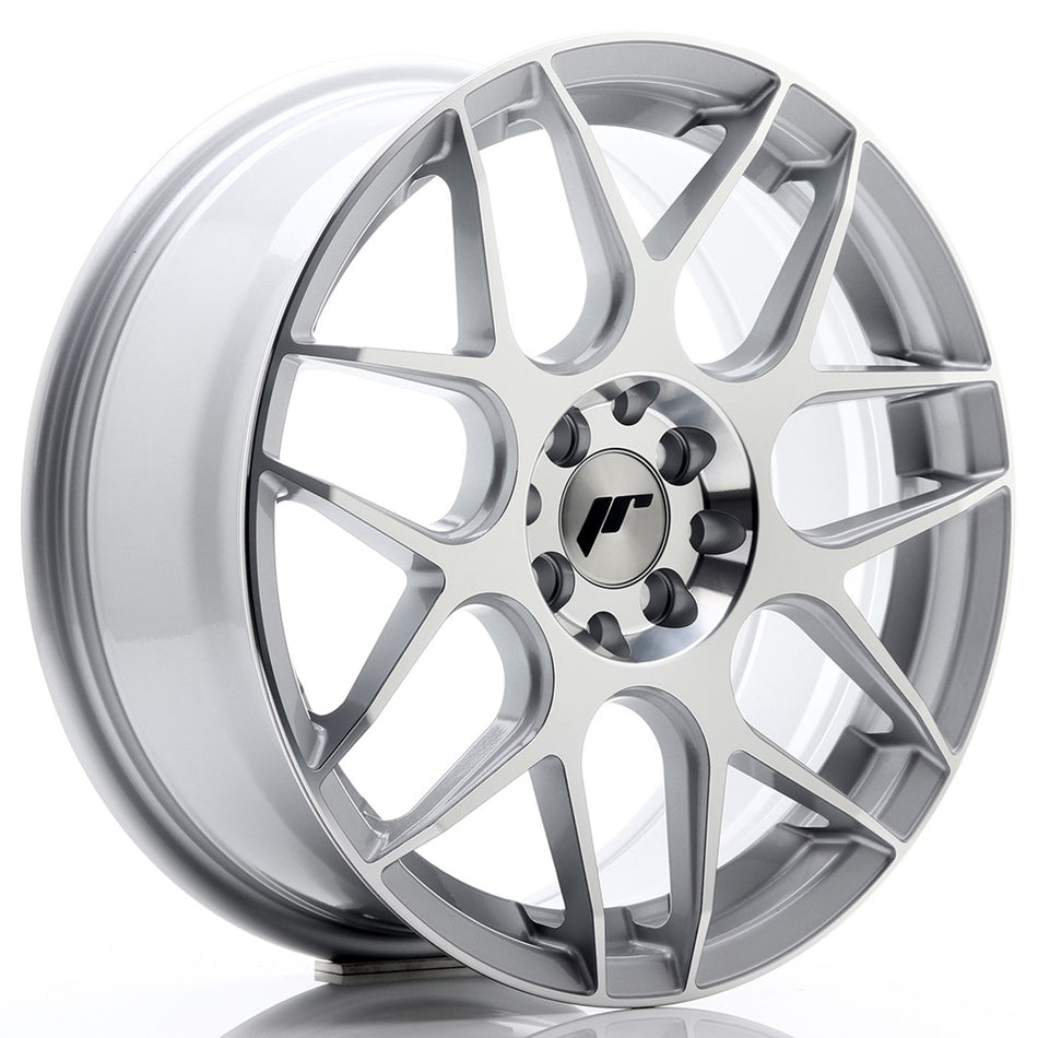 Japan Racing JR Wheels JR18 17x7 ET40 5x100 5x114.3 Silver
