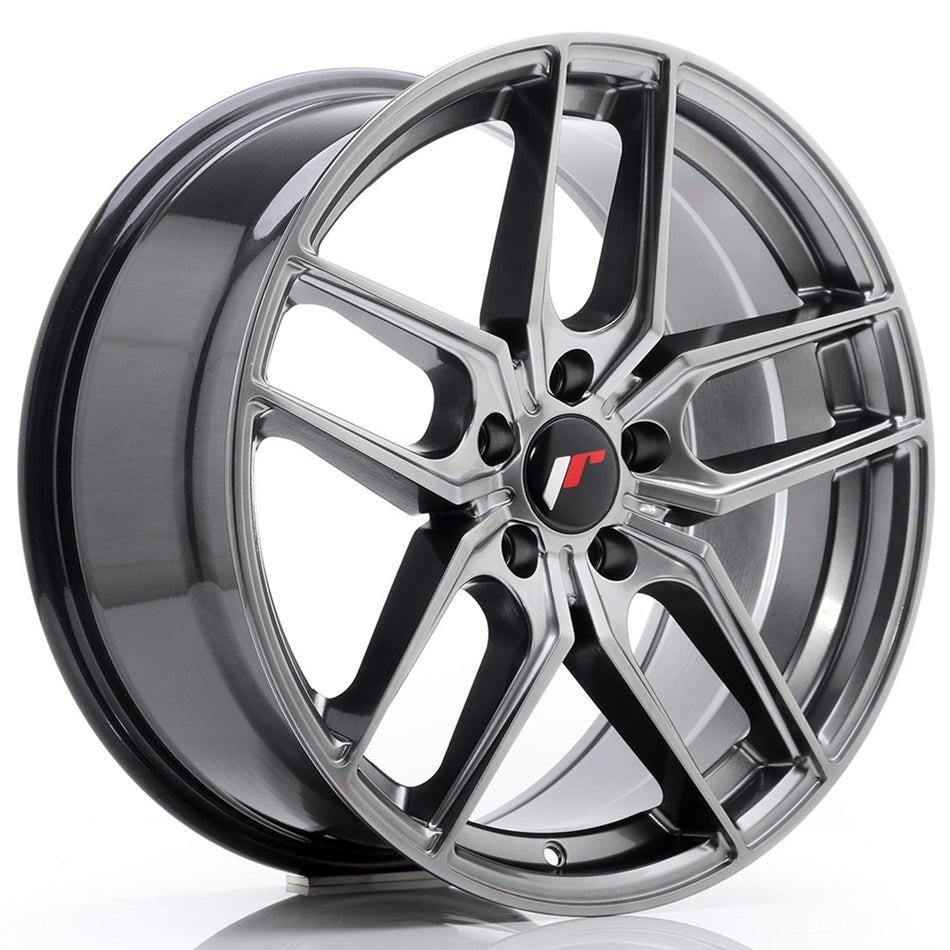 Japan Racing JR Wheels JR25 18x8.5 ET40 5x112 Hyper Black