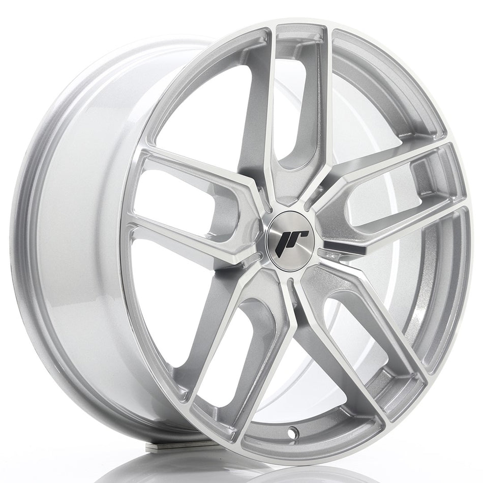 Japan Racing JR Wheels JR25 18x8.5 ET20-40 CUSTOM PCD Silver
