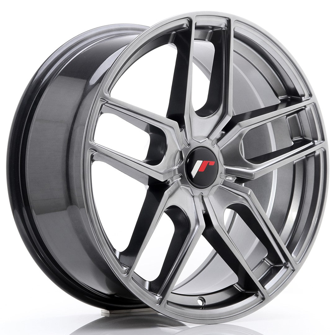Japan Racing JR Wheels JR25 18x8.5 ET20-40 CUSTOM PCD Hyper Black