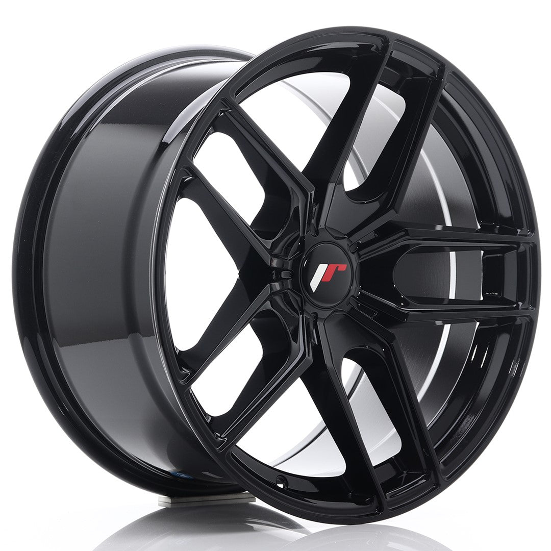 Japan Racing JR Wheels JR25 18x9.5 ET20-40 CUSTOM PCD Black