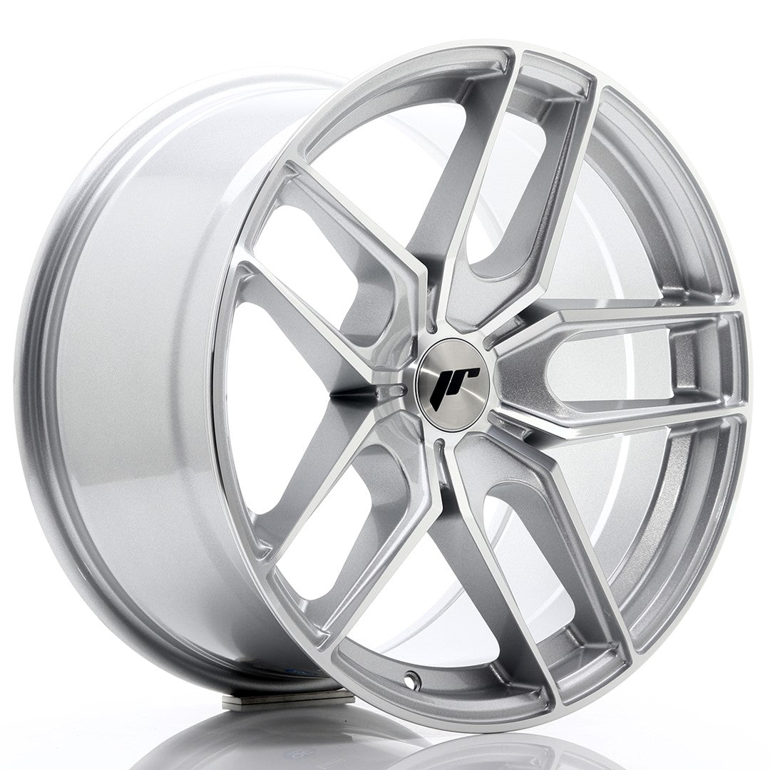 Japan Racing JR Wheels JR25 18x9.5 ET20-40 CUSTOM PCD Silver