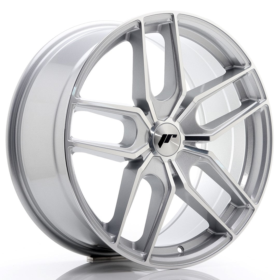 Japan Racing JR Wheels JR25 19x8.5 ET20-40 CUSTOM PCD Silver