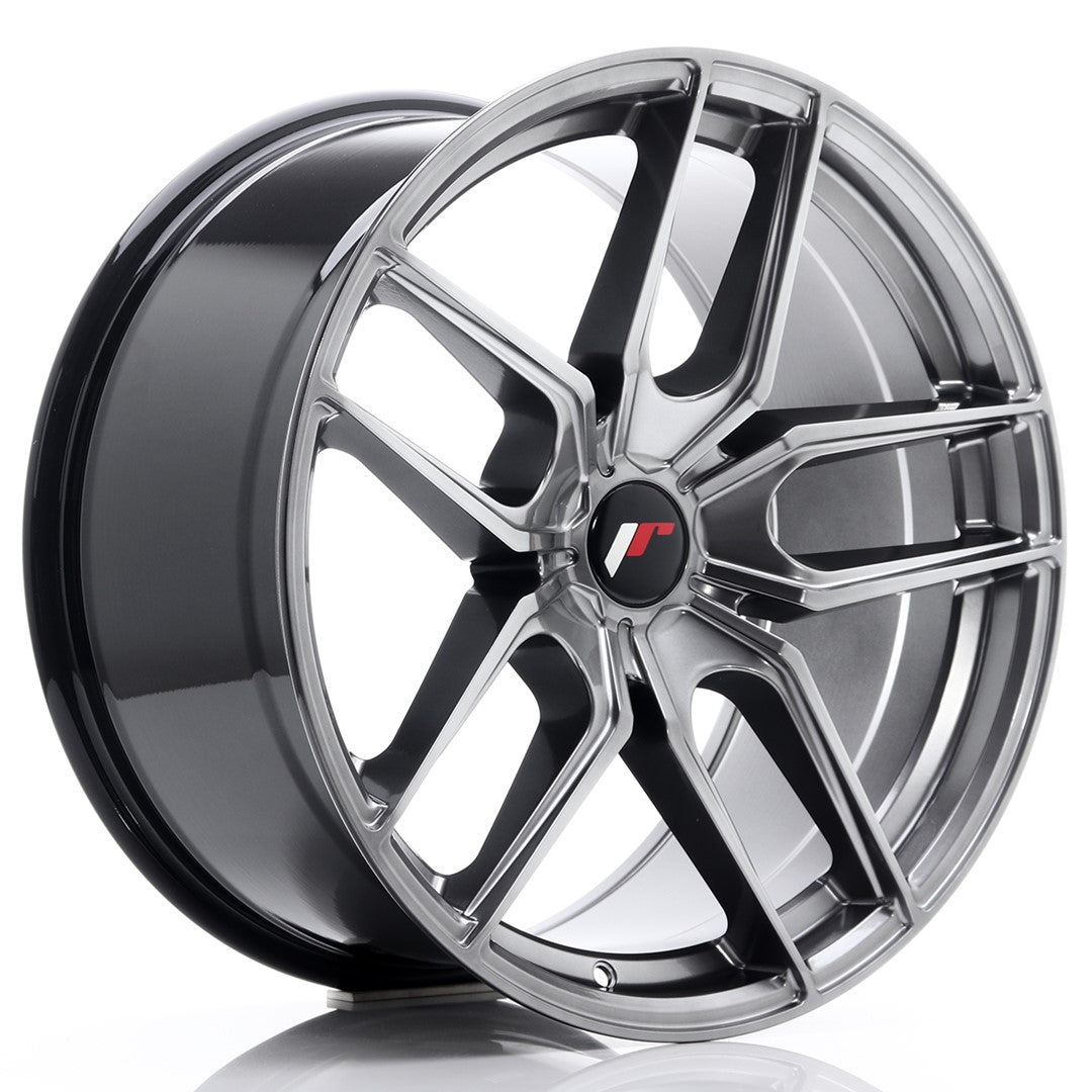 Japan Racing JR Wheels JR25 19x9.5 ET20-40 CUSTOM PCD Hyper Black
