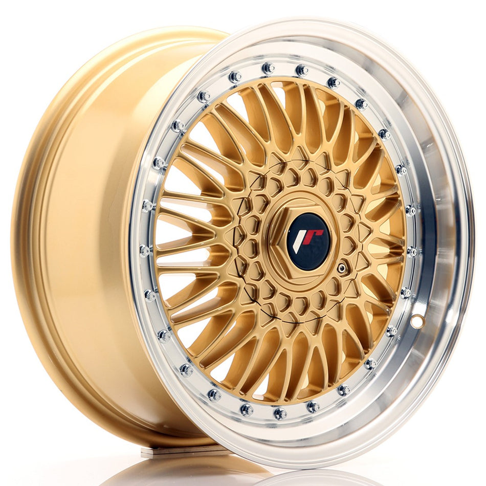 Japan Racing JR Wheels JR9 17x7.5 ET35 4x100 4x108 Gold