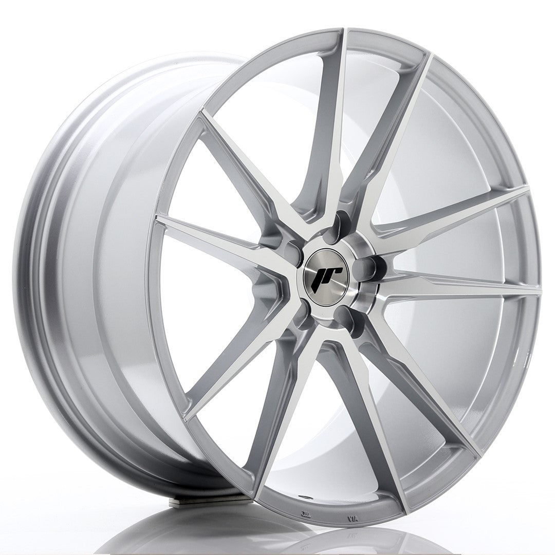 Japan Racing JR Wheels JR21 21x11 ET15-55 CUSTOM PCD Silver