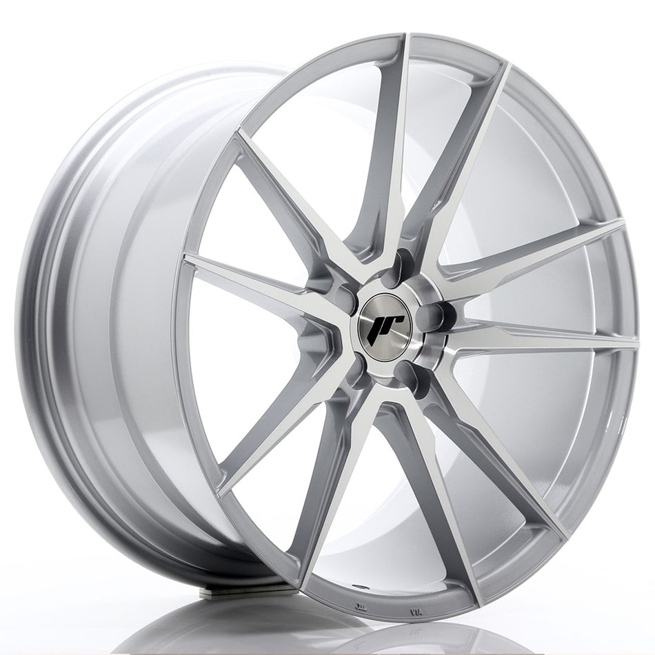 Japan Racing JR Wheels JR21 21x11 ET15-55 CUSTOM PCD Silver