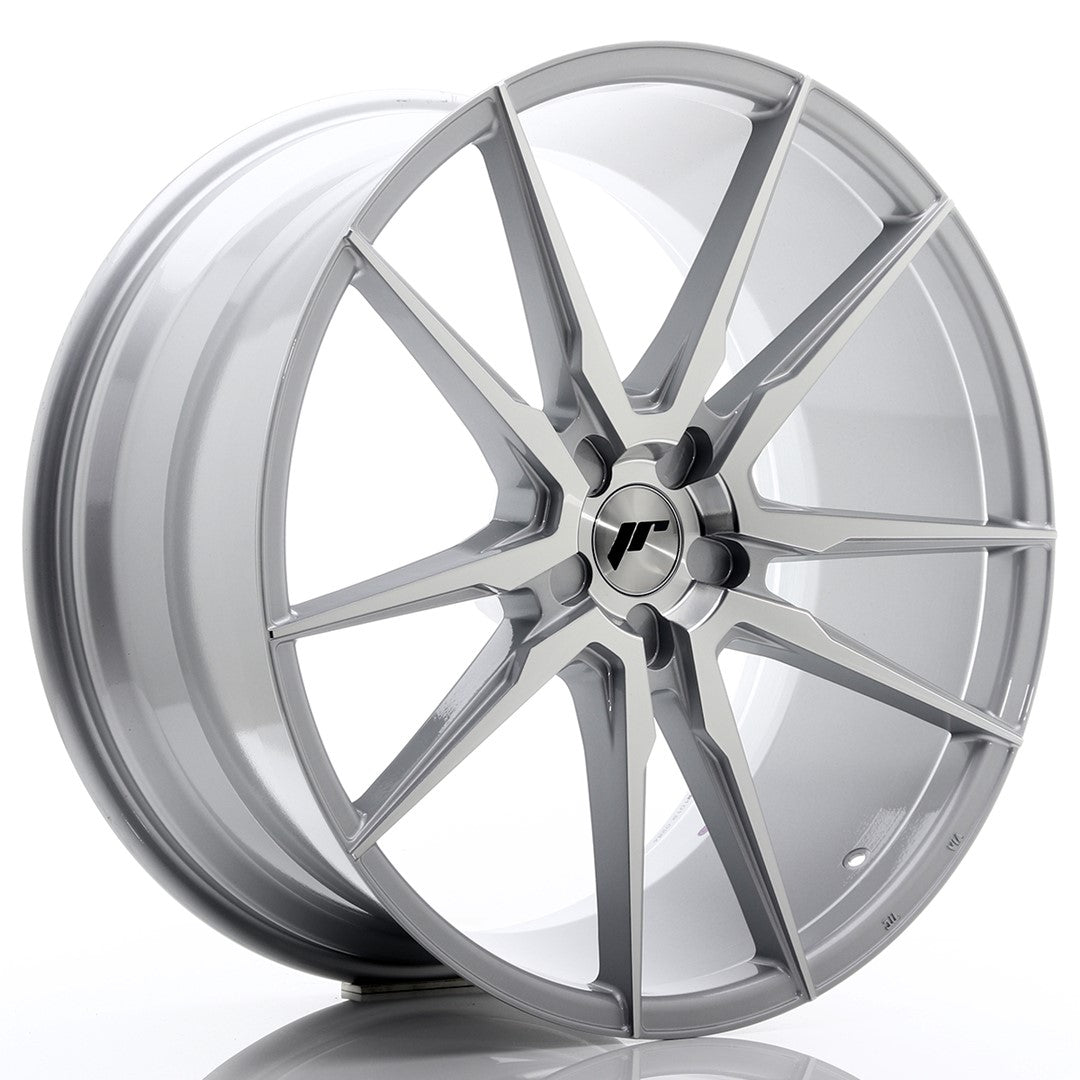 Japan Racing JR Wheels JR21 22x10.5 ET15-52 CUSTOM PCD Silver