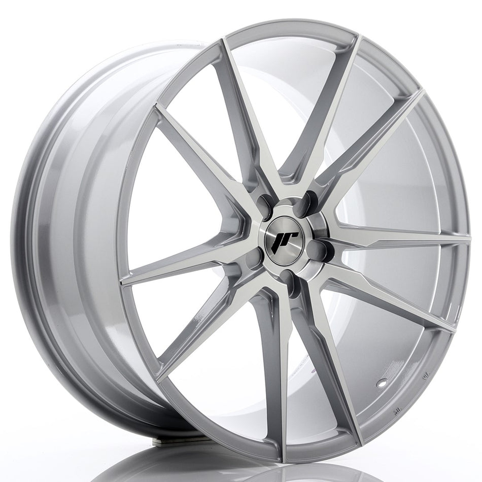 Japan Racing JR Wheels JR21 22x10.5 ET15-52 CUSTOM PCD Silver