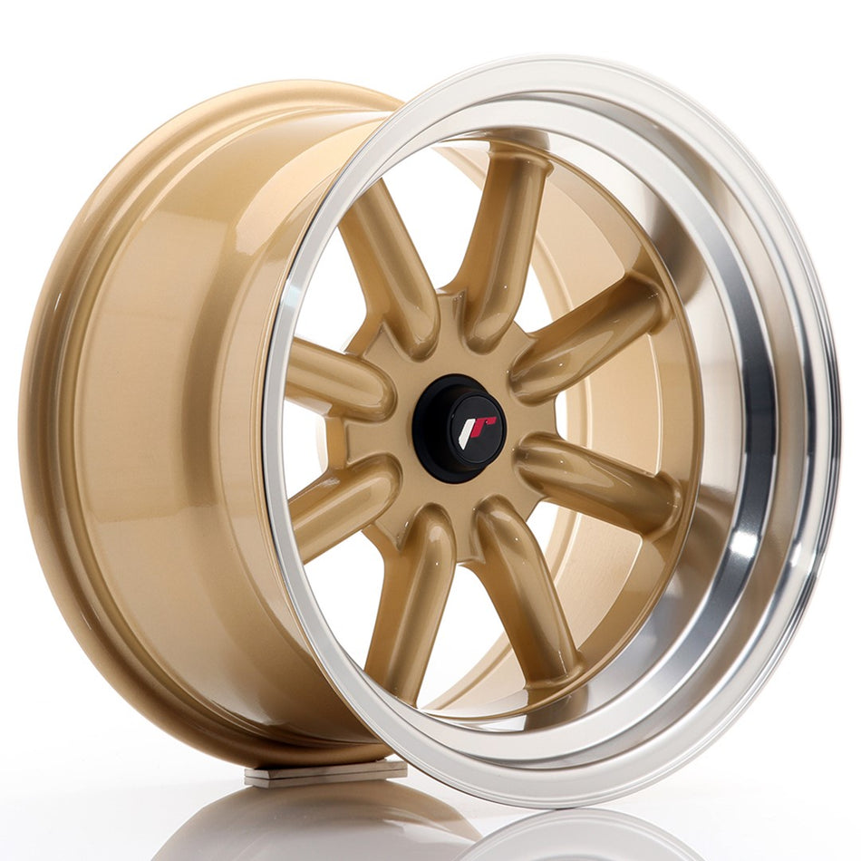 Japan Racing JR Wheels JR19 16x9 ET-25-(-15) CUSTOM PCD Gold