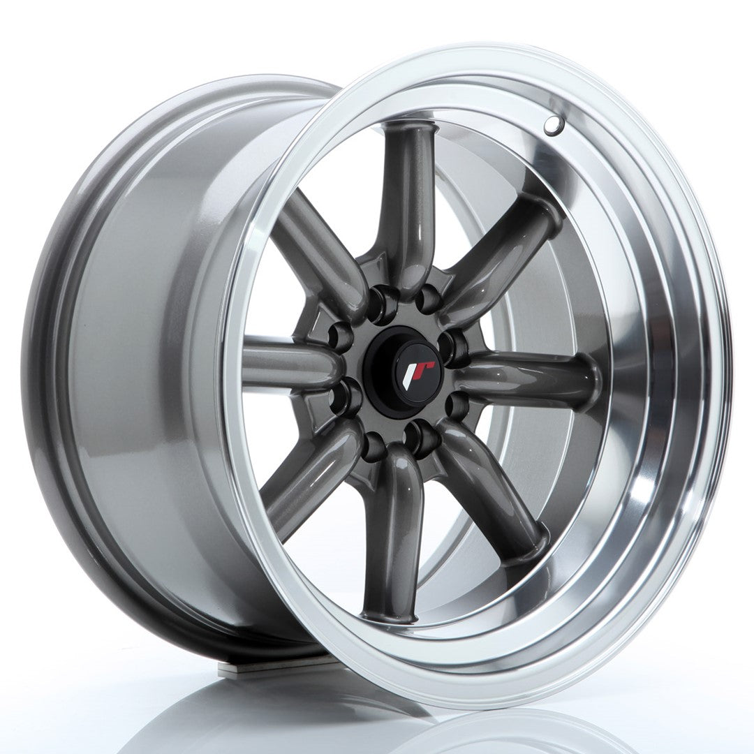 Japan Racing JR Wheels JR19 16x9 ET-15 4x100 4x114.3 Gun metal