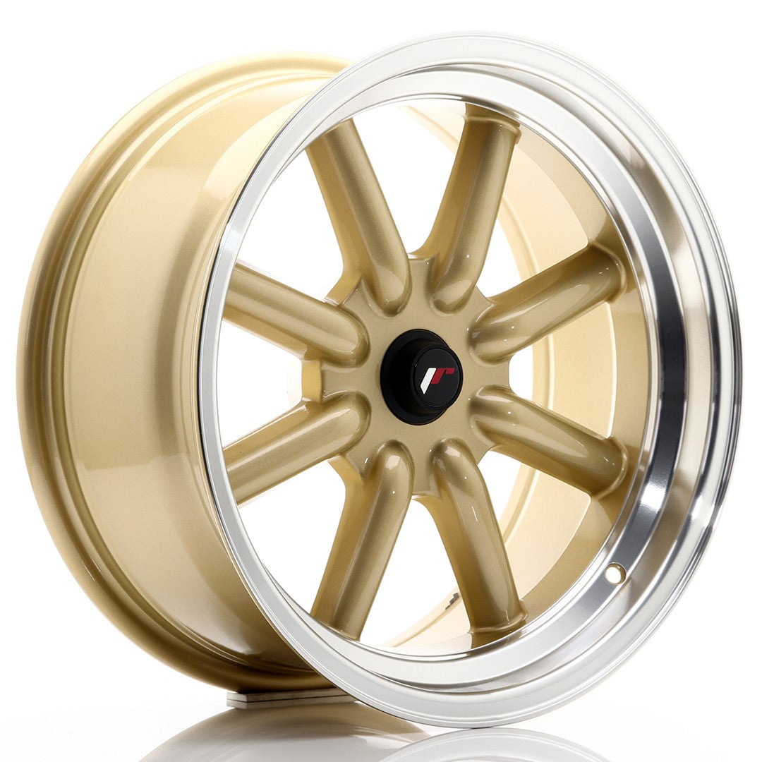 Japan Racing JR Wheels JR19 17x8 ET-20-0 CUSTOM PCD Gold