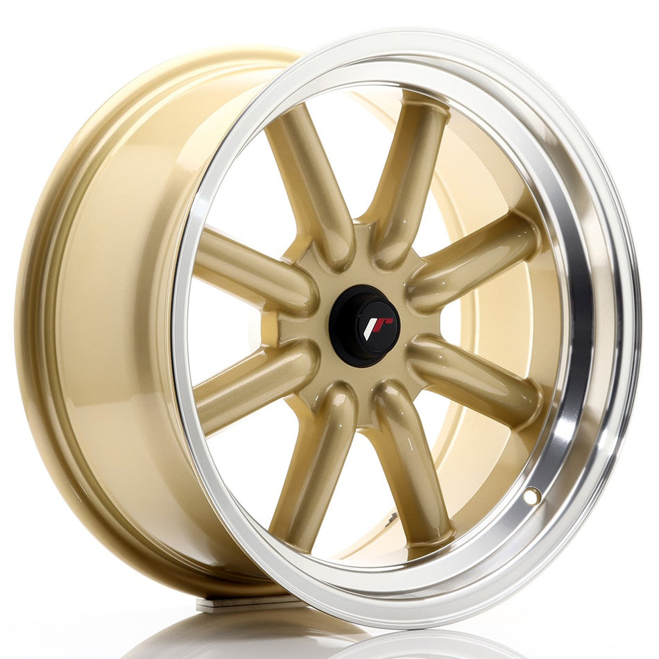 Japan Racing JR Wheels JR19 17x8 ET-20-0 CUSTOM PCD Gold