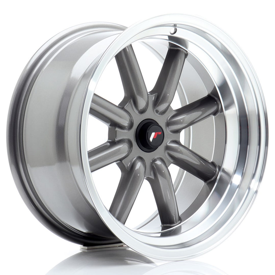 Japan Racing JR Wheels JR19 17x9 ET-25-(-10) CUSTOM PCD Gun metal