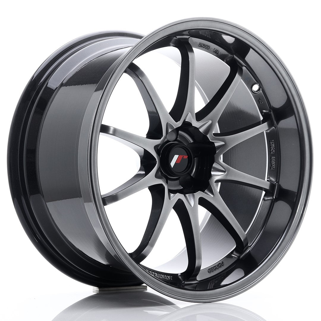 Japan Racing JR Wheels JR5 19x10.5 ET12 CUSTOM PCD Hyper Black