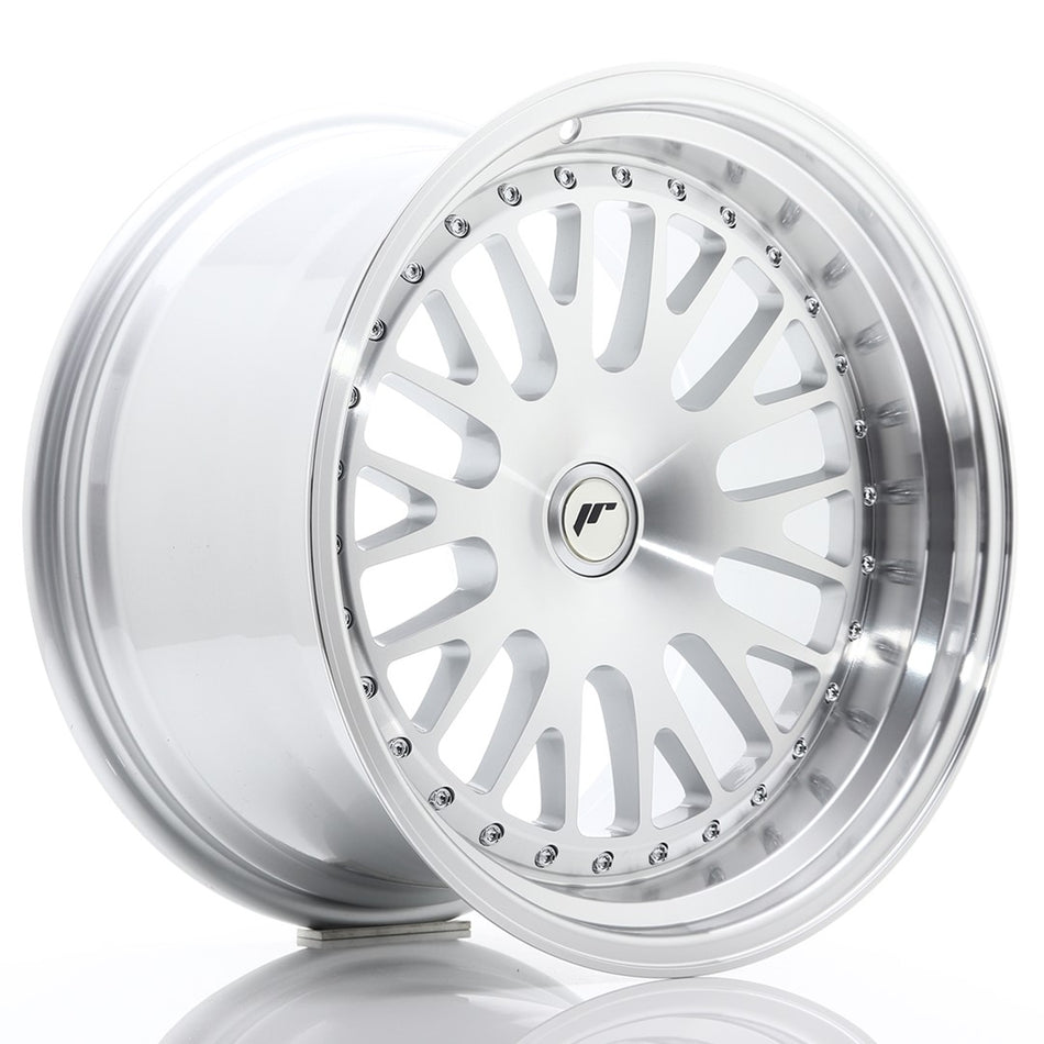 Japan Racing JR Wheels JR10 18x10.5 ET12-25 CUSTOM PCD Silver