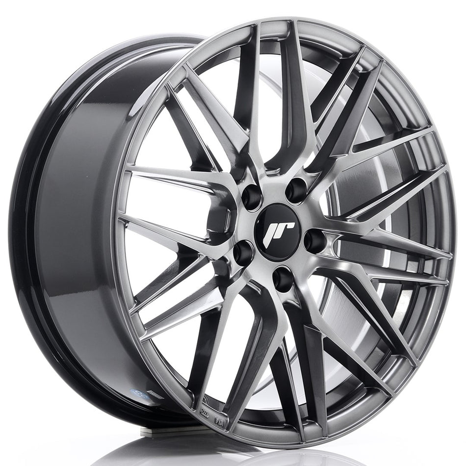 Japan Racing JR Wheels JR28 18x8.5 ET40 5x112 Hyper Black