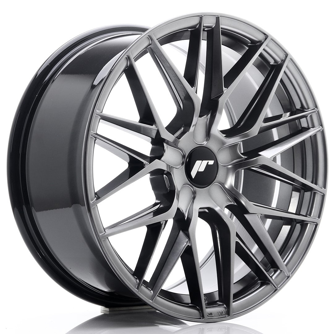 Japan Racing JR Wheels JR28 18x8.5 ET20-40 CUSTOM PCD Hyper Black