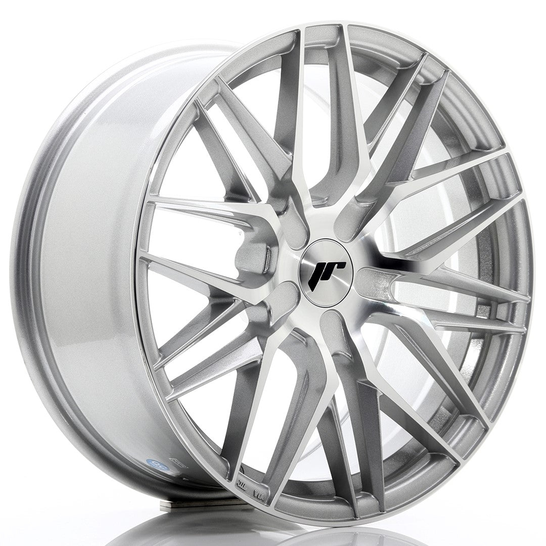 Japan Racing JR Wheels JR28 18x8.5 ET20-40 CUSTOM PCD Silver