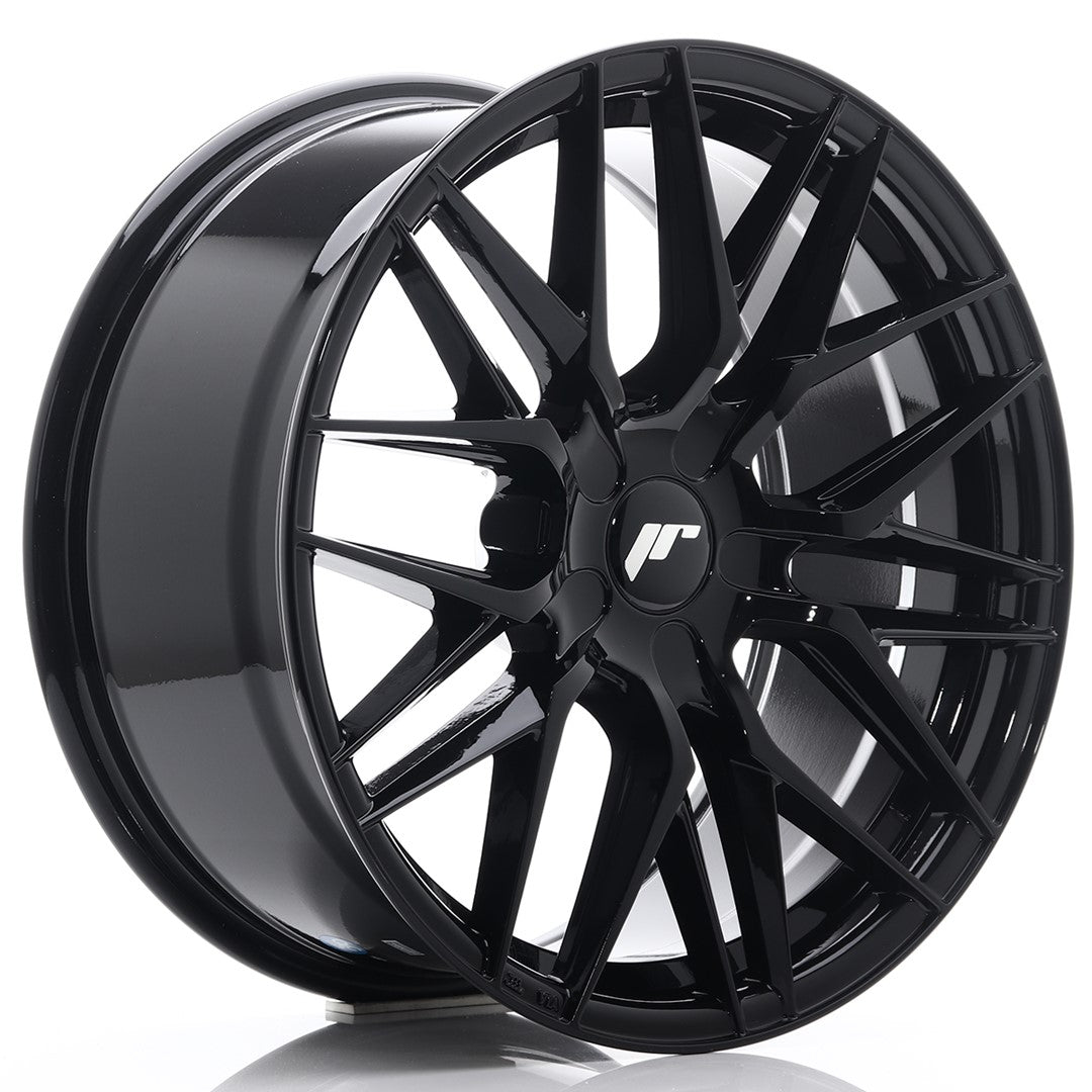Japan Racing JR Wheels JR28 18x8.5 ET20-40 CUSTOM PCD Black