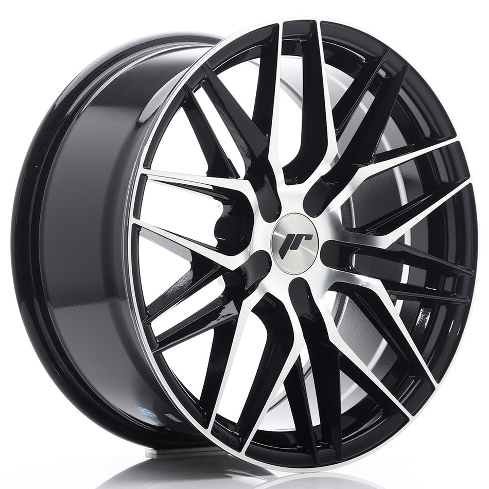 Japan Racing JR Wheels JR28 18x8.5 ET20-40 CUSTOM PCD Black