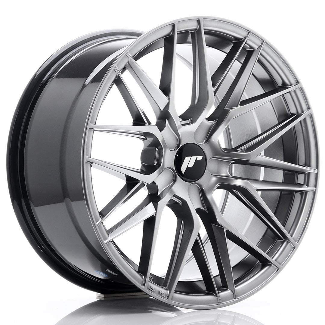 Japan Racing JR Wheels JR28 18x9.5 ET20-40 CUSTOM PCD Hyper Black