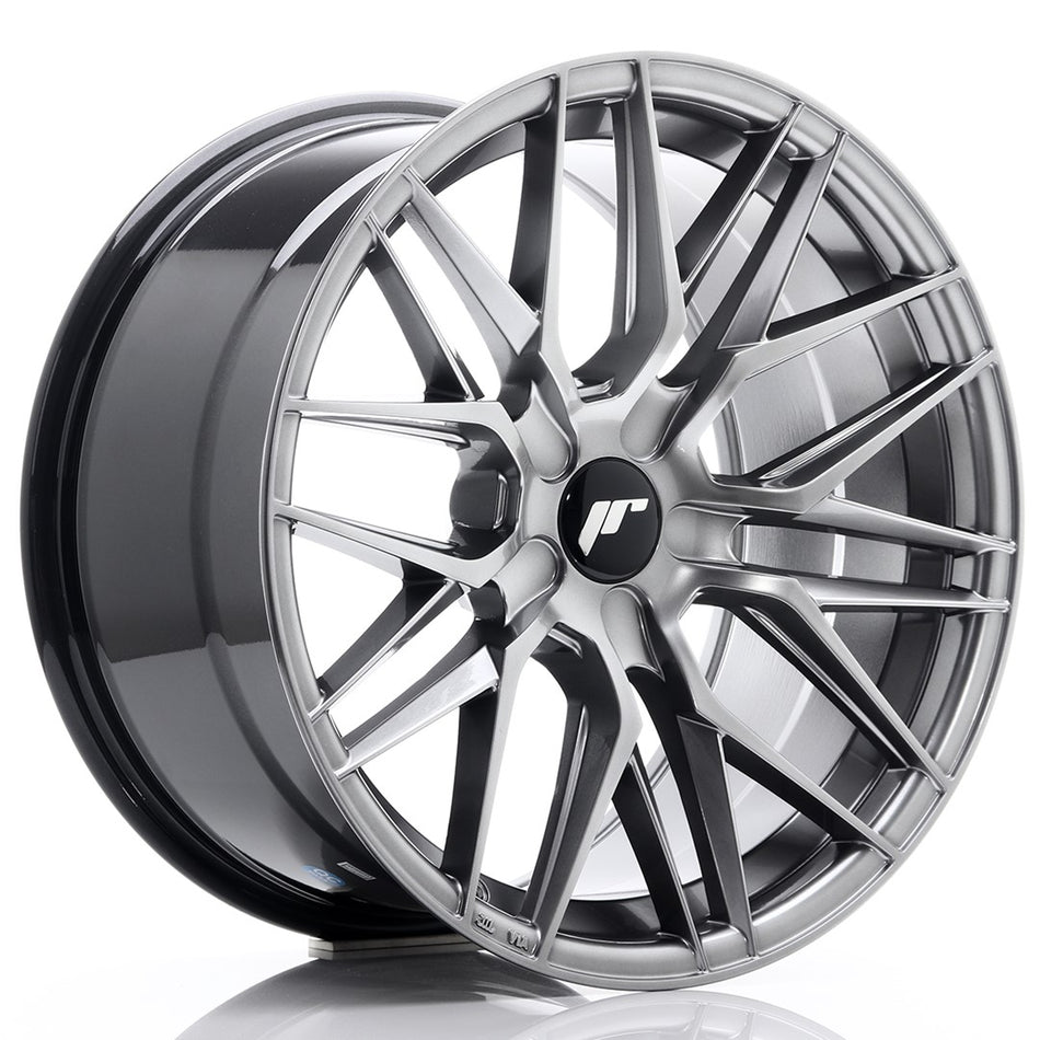 Japan Racing JR Wheels JR28 18x9.5 ET20-40 CUSTOM PCD Hyper Black