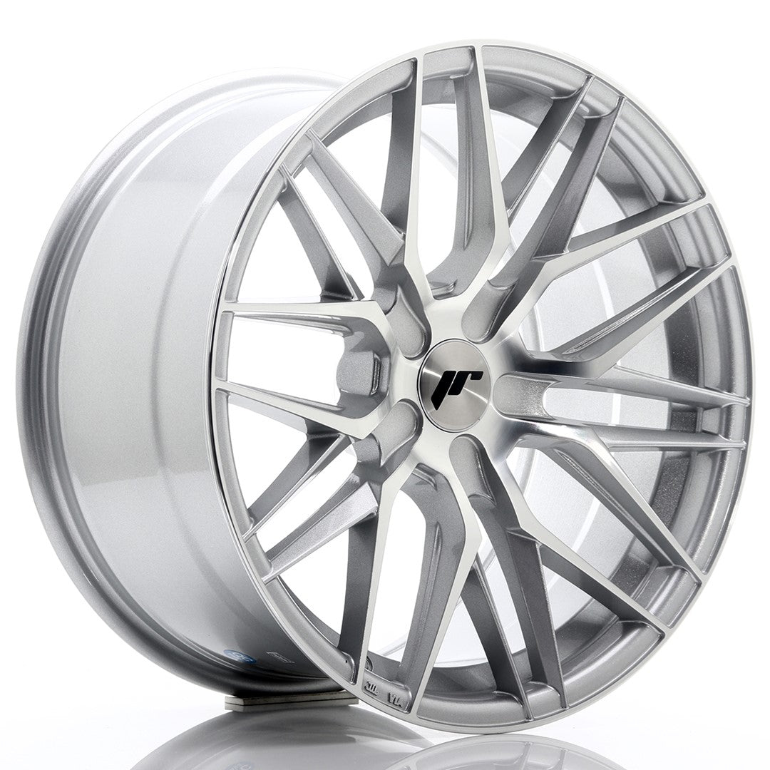 Japan Racing JR Wheels JR28 18x9.5 ET20-40 CUSTOM PCD Silver