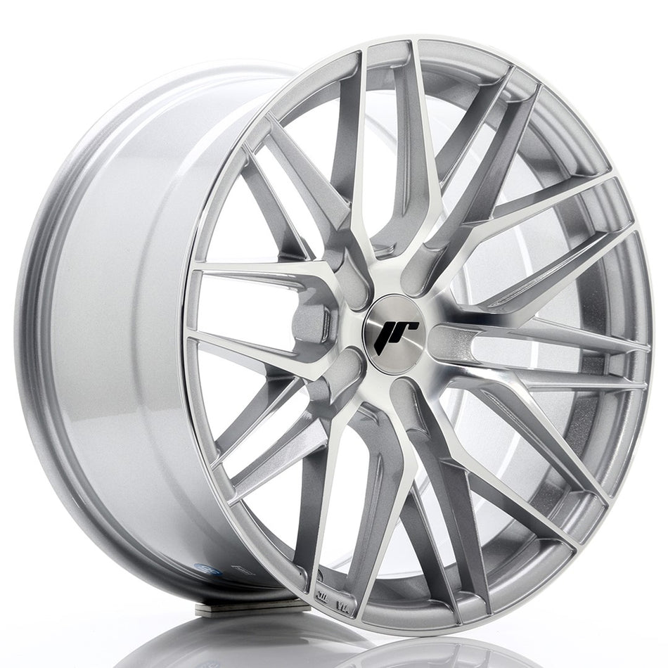 Japan Racing JR Wheels JR28 18x9.5 ET20-40 CUSTOM PCD Silver