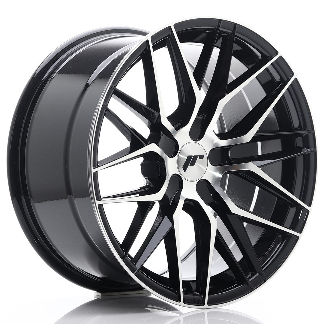 Japan Racing JR Wheels JR28 18x9.5 ET20-40 CUSTOM PCD Black