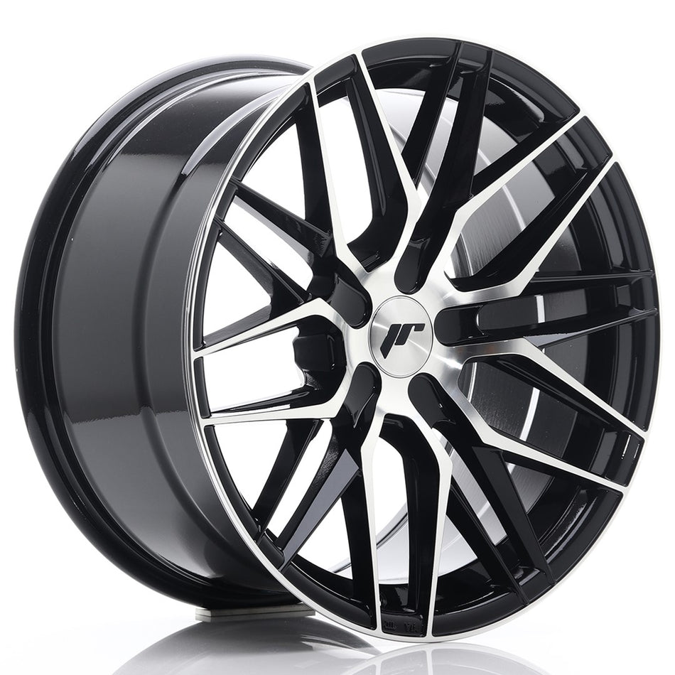 Japan Racing JR Wheels JR28 18x9.5 ET20-40 CUSTOM PCD Black
