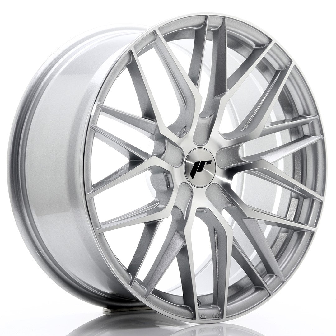 Japan Racing JR Wheels JR28 19x8.5 ET20-40 CUSTOM PCD Silver