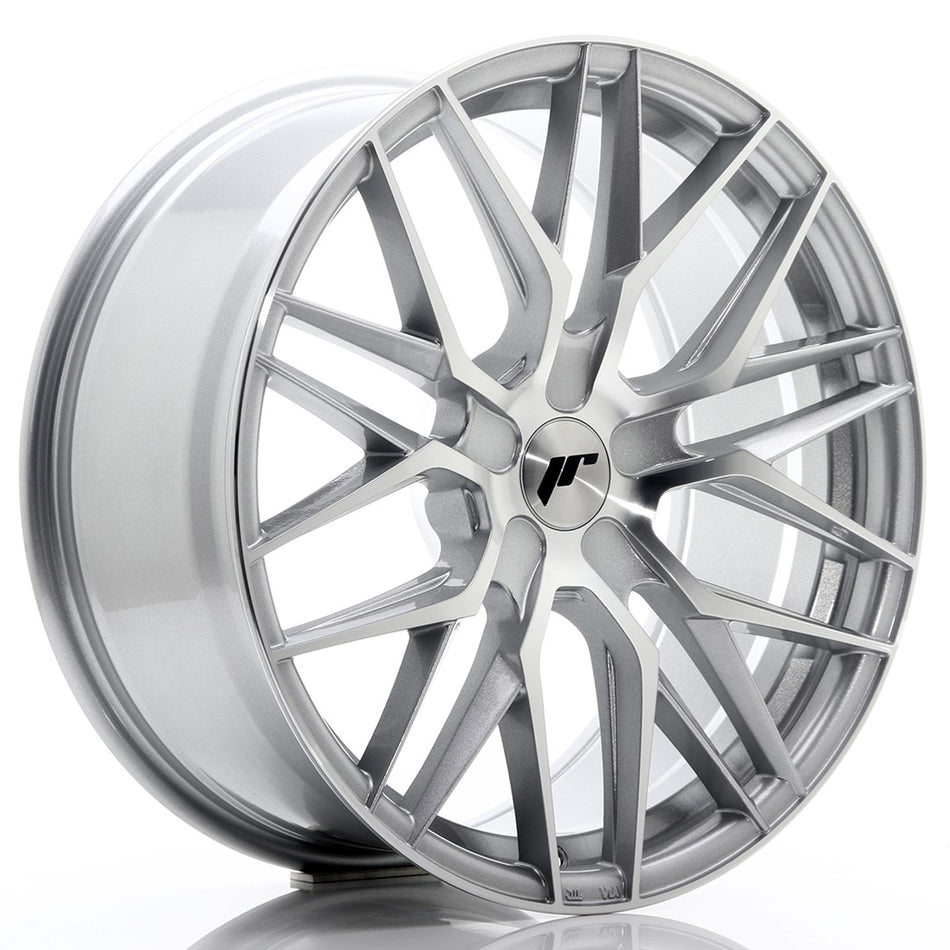 Japan Racing JR Wheels JR28 19x8.5 ET20-40 CUSTOM PCD Silver