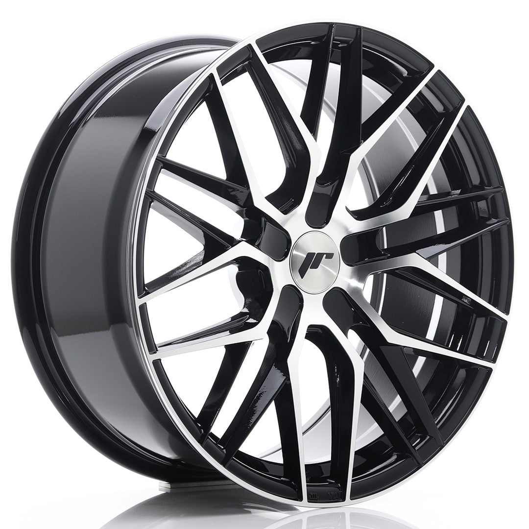Japan Racing JR Wheels JR28 19x8.5 ET20-40 CUSTOM PCD Black