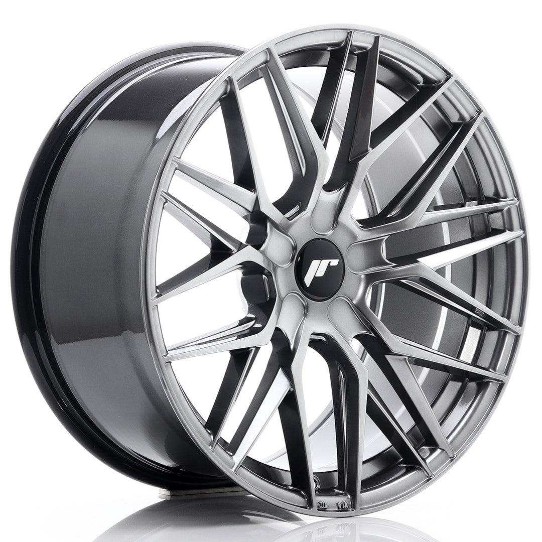 Japan Racing JR Wheels JR28 19x9.5 ET20-40 CUSTOM PCD Hyper Black