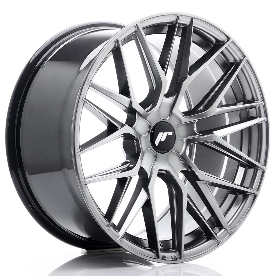 Japan Racing JR Wheels JR28 19x9.5 ET20-40 CUSTOM PCD Hyper Black