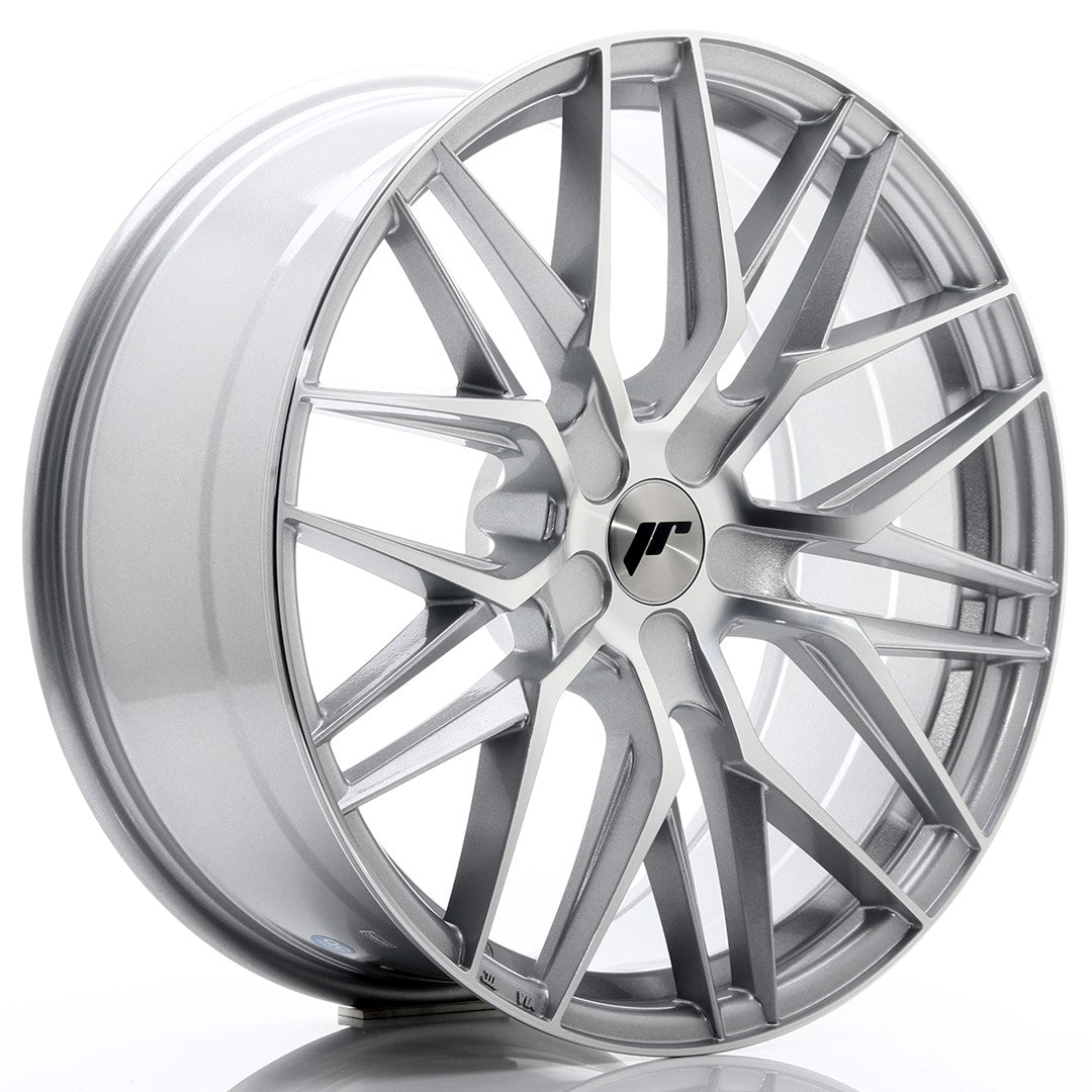 Japan Racing JR Wheels JR28 20x8.5 ET20-40 CUSTOM PCD Silver