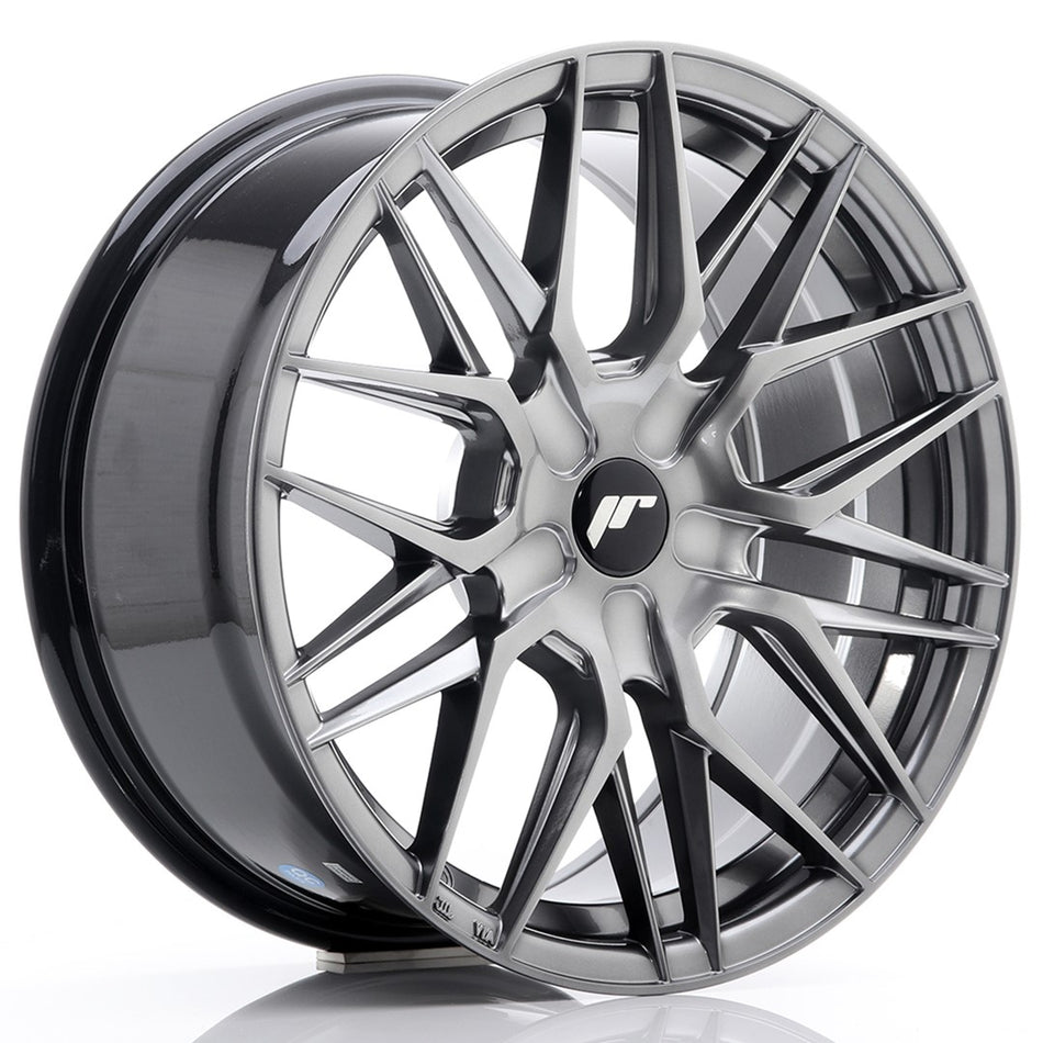 Japan Racing JR Wheels JR28 17x8 ET25-40 CUSTOM PCD Hyper Black
