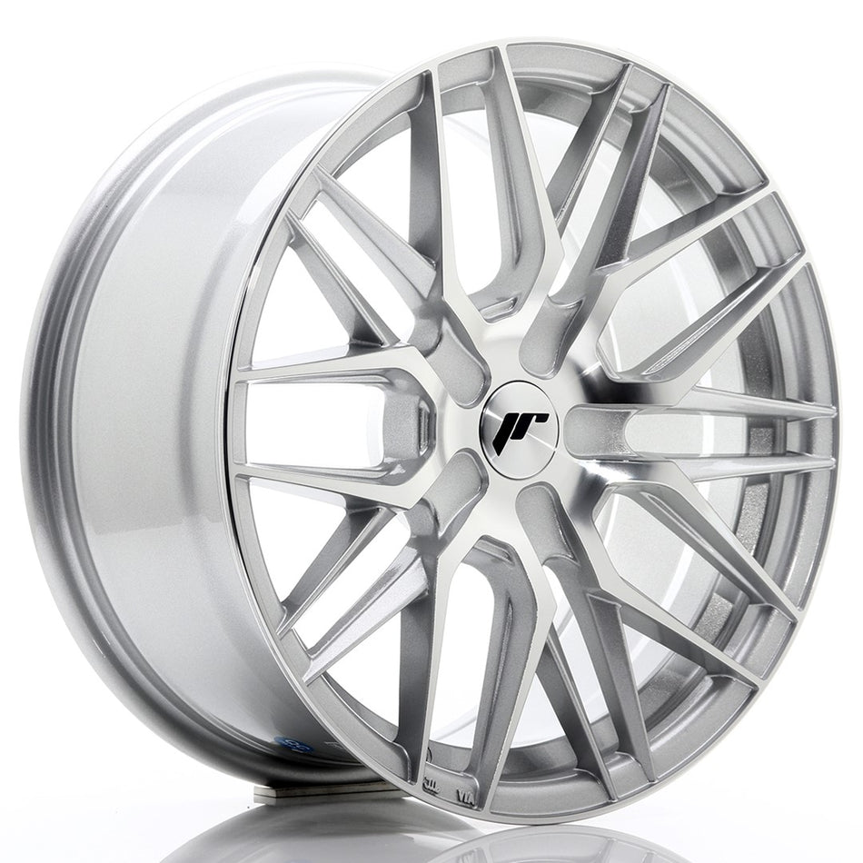 Japan Racing JR Wheels JR28 17x8 ET25-40 CUSTOM PCD Silver