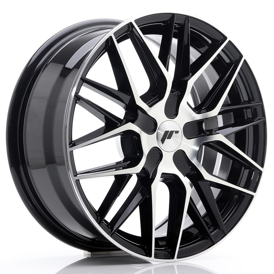Japan Racing JR Wheels JR28 17x8 ET25-40 CUSTOM PCD Black