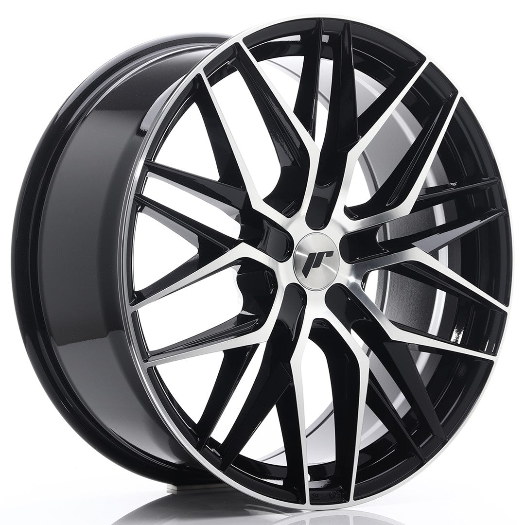 Japan Racing JR Wheels JR28 21x9 ET15-45 CUSTOM PCD Black