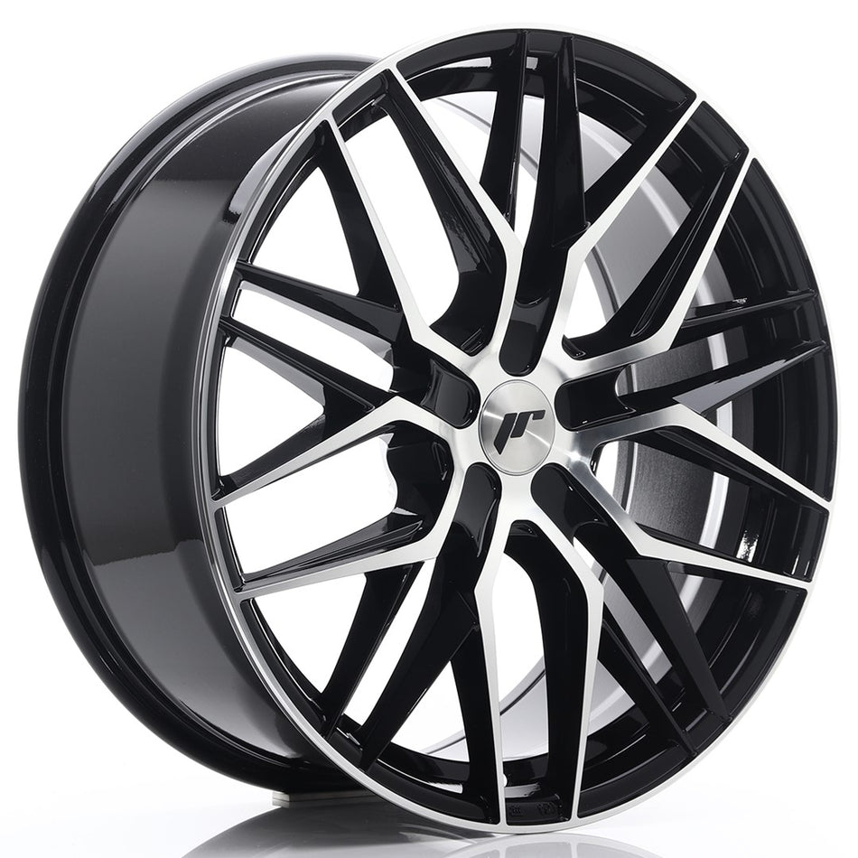 Japan Racing JR Wheels JR28 21x9 ET15-45 CUSTOM PCD Black