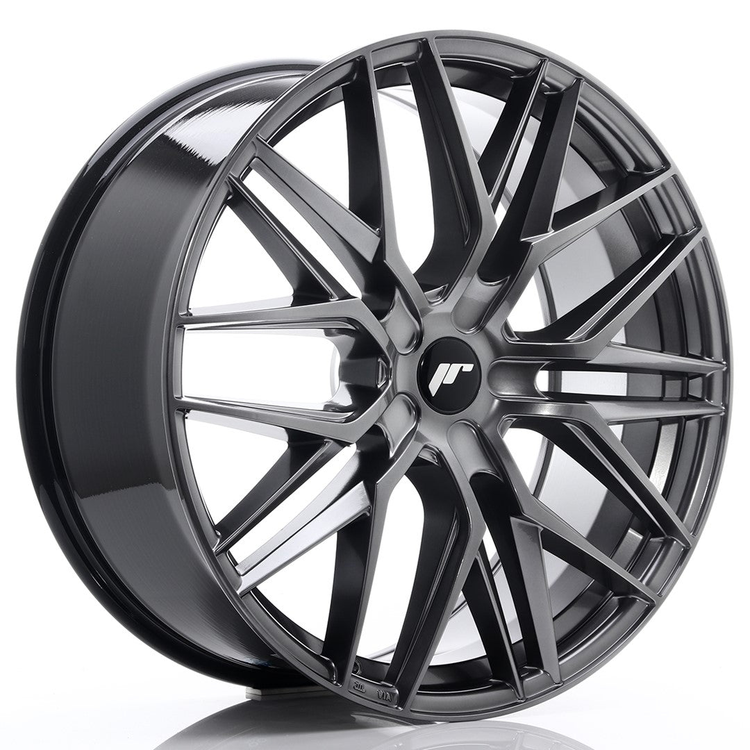 Japan Racing JR Wheels JR28 22x9 ET30-45 CUSTOM PCD Hyper Black